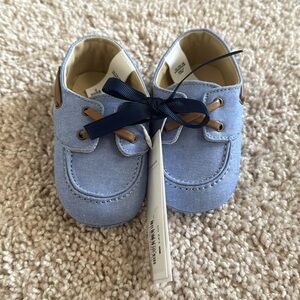 Janie and Jack Baby Boy Shoes 12-18 Months